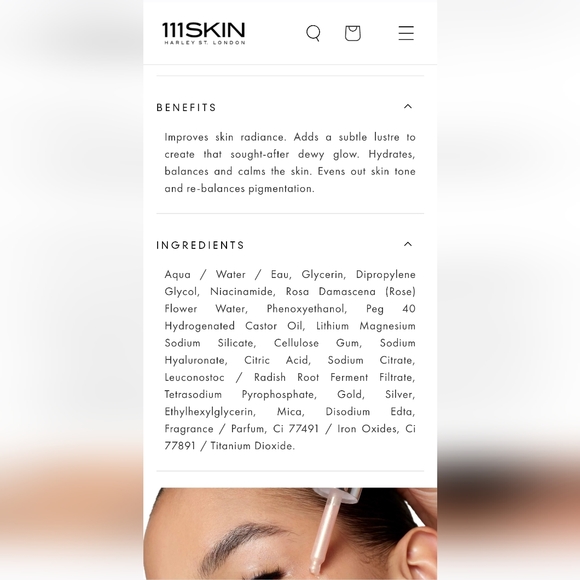 111 SKIN ROSE GOLD RADIANCE BOOSTER - Picture 4 of 5